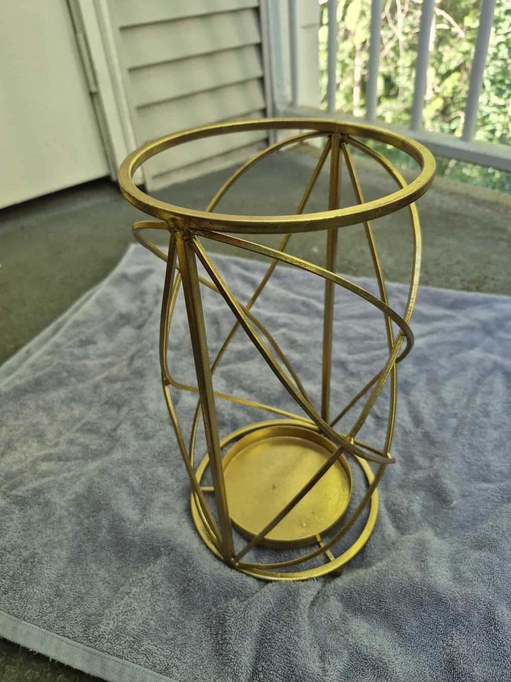 Candle/Hurricane Vase Home/Wedding/Event Decor Piece